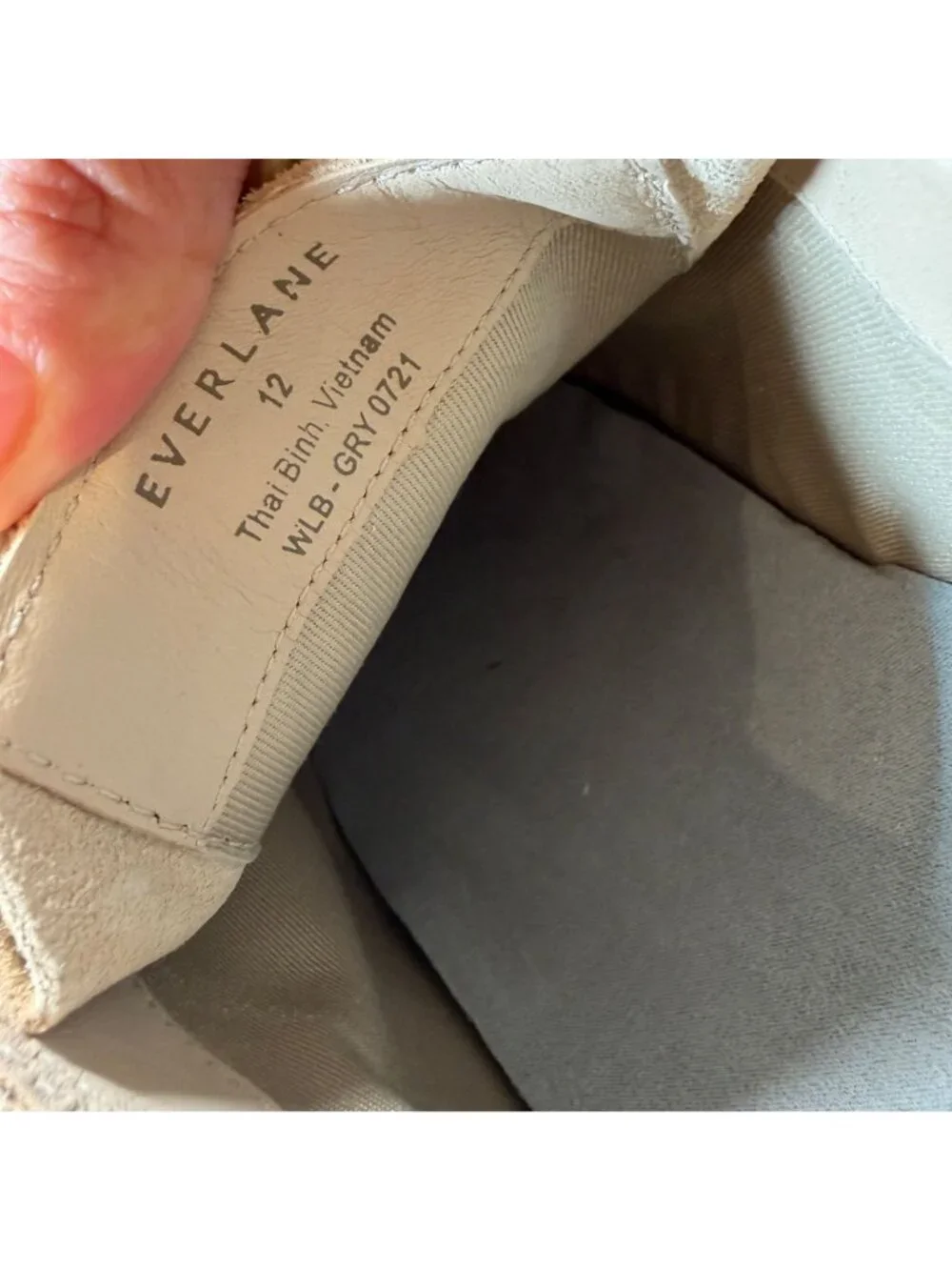 Everlane The Desert Shoe Men's Beige Suede Chukka Size 12 NEW in Box